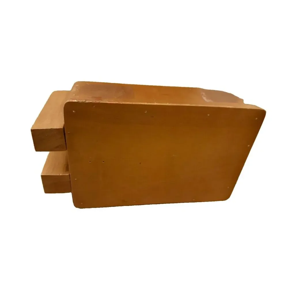 Vintage Wooden Duck Nut Cracker Napkin Holder Wood Box Cabin Decor 3915/68